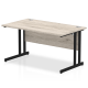 Rayleigh Cantilever 800mm Deep Straight Office Desk